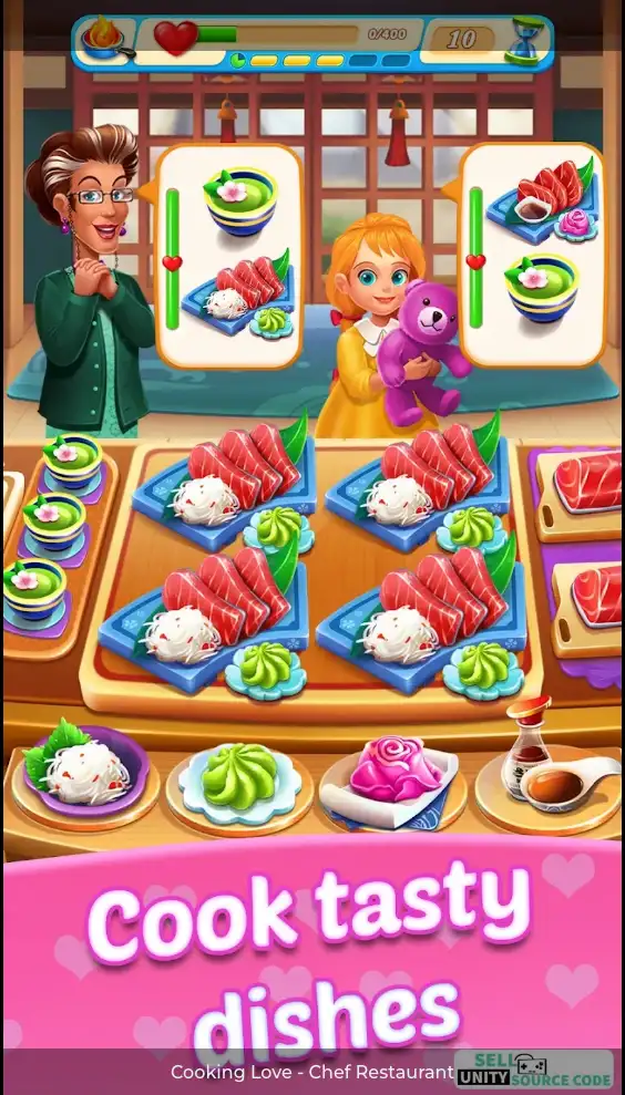 Cooking Love - Chef Restaurant SellUnitySourceCode - Image 5