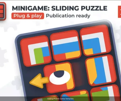 Sliding Puzzle Game Template SellUnitySourceCode