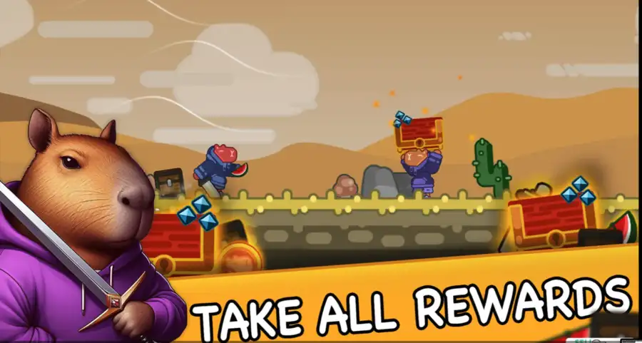 New Capybara! Treasure World Rush – SellUnitySourceCode.com - Image 4