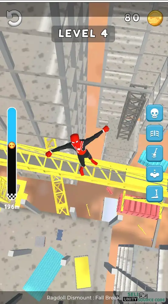 Ragdoll Dismount: Fall Break – Physics Bone Crash Game | SellUnitySourceCode.com - Image 5