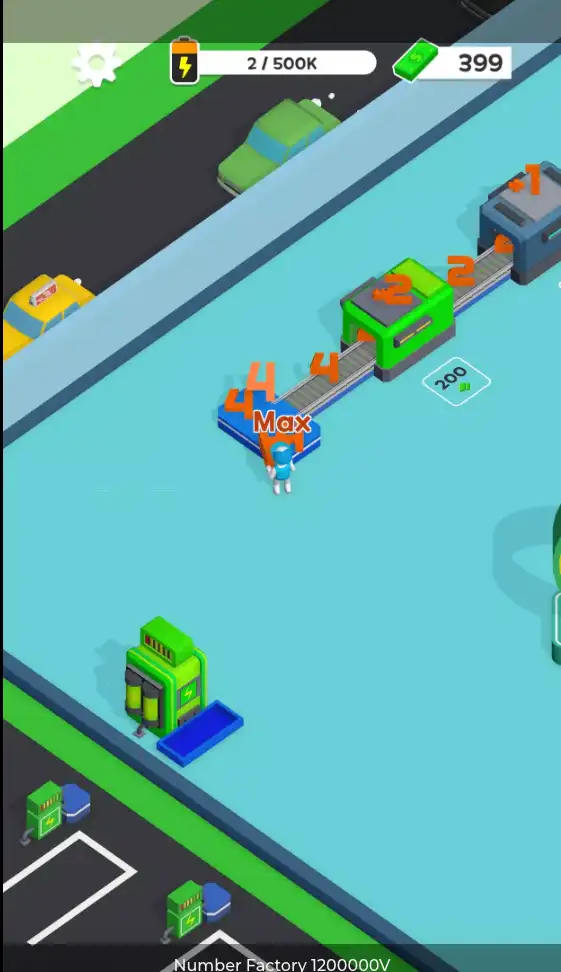 🔢⚡ Number Factory: 1200000V! – Magnetic Idle Hyper-Casual Game (SellUnitySourceCode) - Image 3