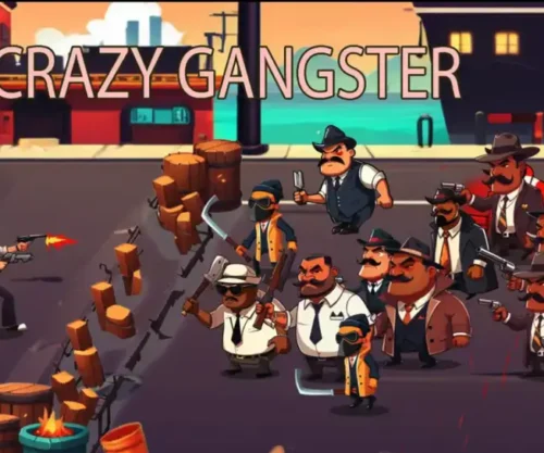 Crazy Gangsters - 2D Shooting Game Kit SellUnitySourceCod
