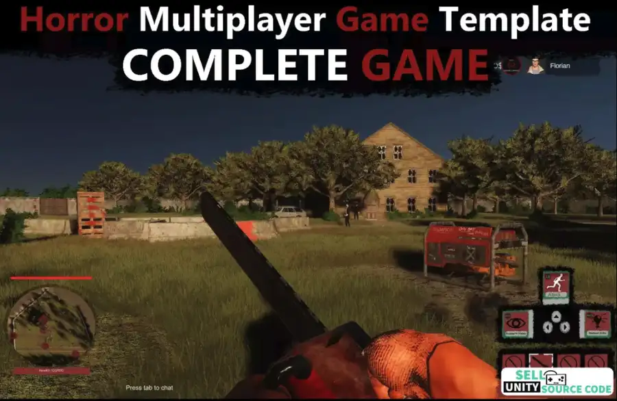 Horror Multiplayer Game Template (HDRP) SellUnitySourceCode