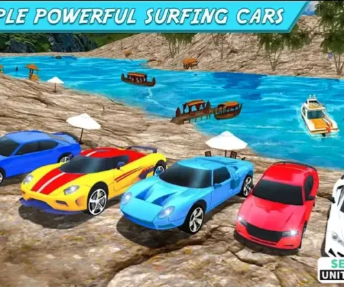 Water Surfer Car Race 2018 SellUnitySourceCode 