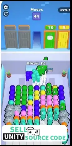 Elevator Puzzle SellUnitySourceCode - Image 4