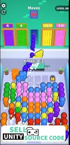 Elevator Puzzle SellUnitySourceCode - Image 6