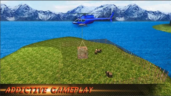 Animal Helicopter Sea Transport – Wild Rescue Simulator – SellUnitySourceCode.com - Image 9