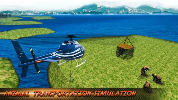 Animal Helicopter Sea Transport – Wild Rescue Simulator – SellUnitySourceCode.com - Image 10