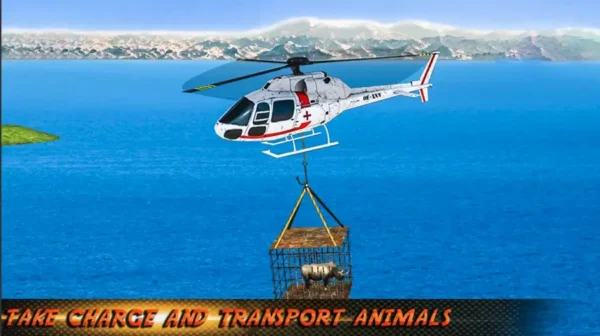 Animal Helicopter Sea Transport – Wild Rescue Simulator – SellUnitySourceCode.com - Image 15