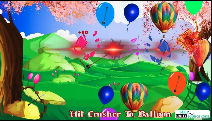 NEW Archery Master Balloons Shooter 3D – Arrow King Unity Game – SellUnitySourceCode.com - Image 3