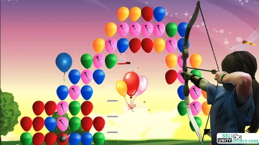 NEW Archery Master Balloons Shooter 3D – Arrow King Unity Game – SellUnitySourceCode.com - Image 6