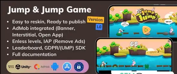 Jump & Jump – SellUnitySourceCode - Image 7