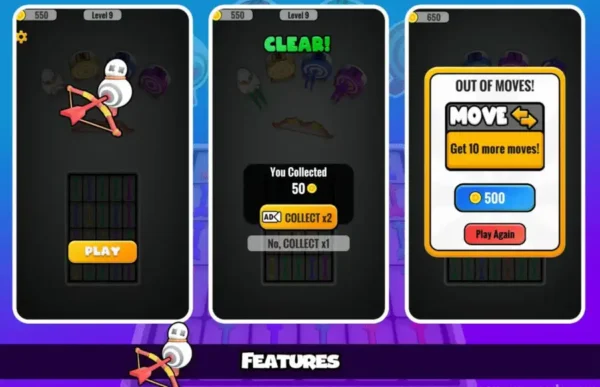 Arrow Rush – Hyper Casual Tap & Shoot Unity Game – SellUnitySourceCode.com - Image 10