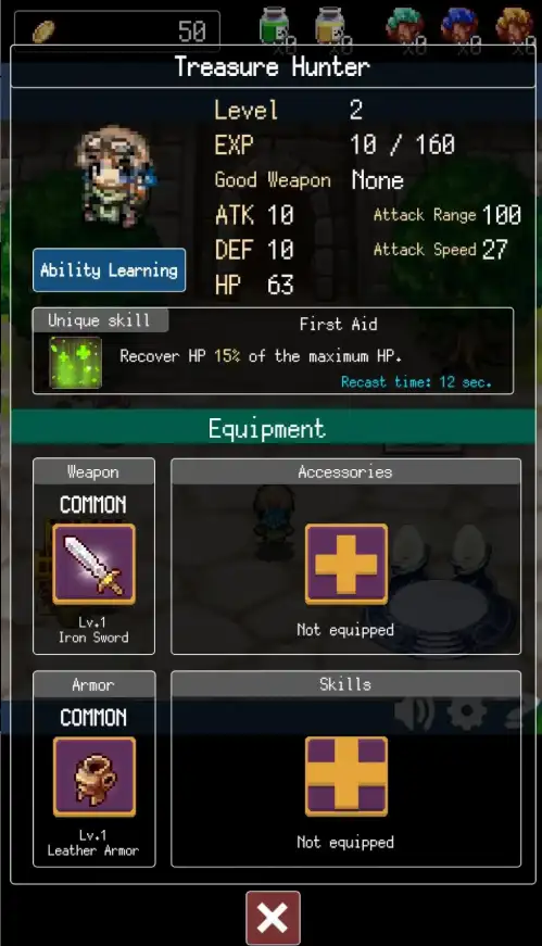 Castle Rogue Unity Complete Project SellUnitySourceCode - Image 3