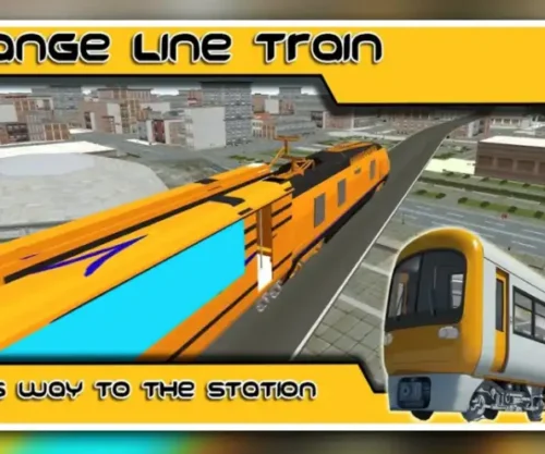 Orange Line Train SellUnitySourceCode