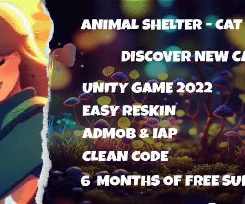 New Animal Shelter Simulator – Cat Rescue Unity Game – SellUnitySourceCode.com