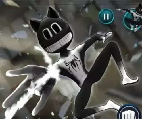 Spider Cartoon Cat SellUnitySourceCode