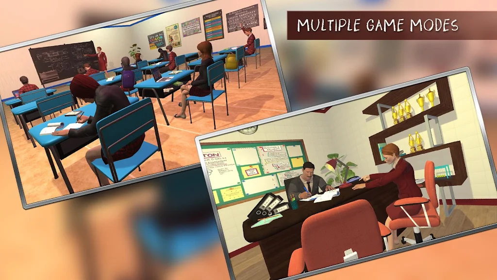 Virtual Mom High School Teacher Family Fun Time SellUnitySourceCode