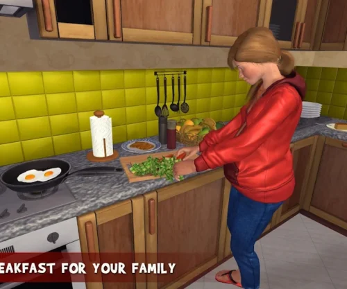 Virtual Pregnant Mom: Happy Family Fun SellUnitySourceCode