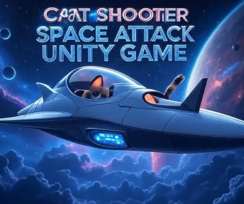 🐱🚀 Cat Shooter: Space Attack –  Sell Unity Source Code