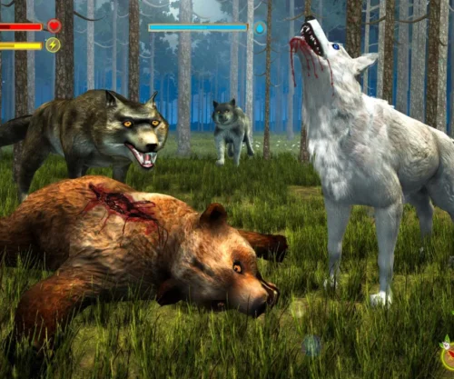 Wolf Simulator Attack Games 3D SellUnitySourceCode