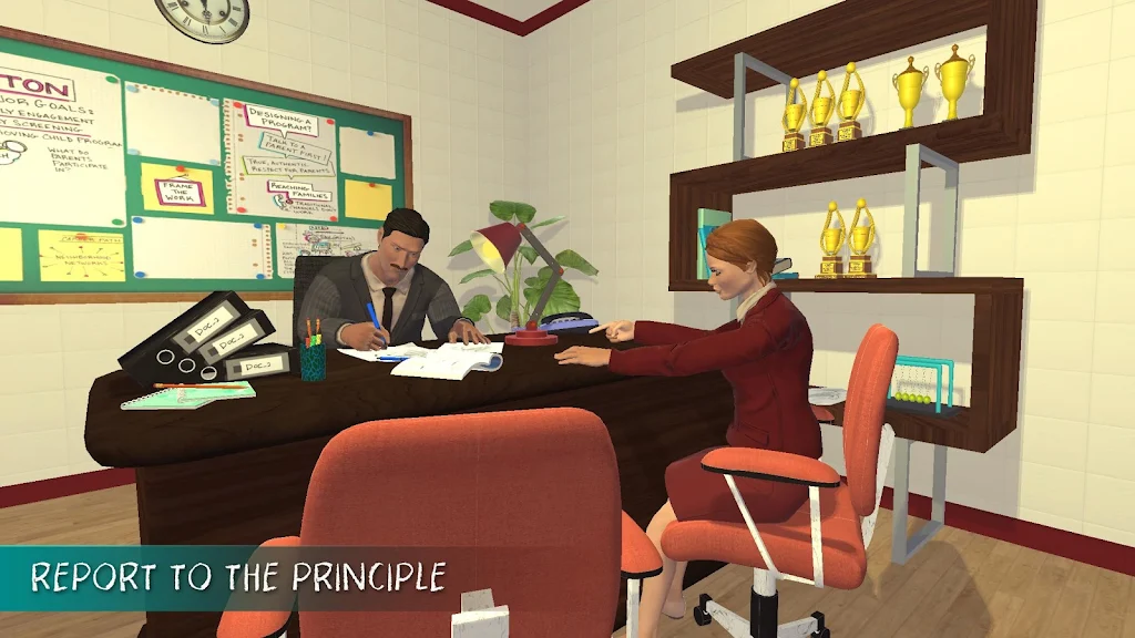 Virtual Mom High School Teacher Family Fun Time SellUnitySourceCode - Image 2