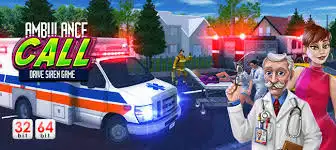 New Ambulance Call Drive – Emergency Siren Rescue Game –  SellUnitySourceCode.com