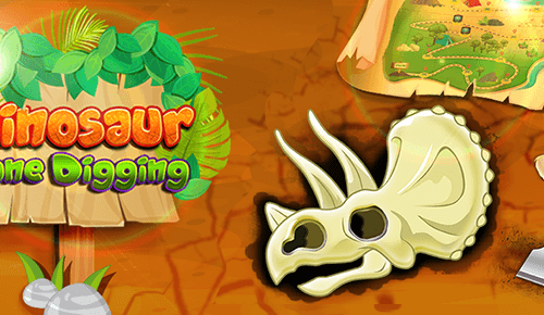 Dinosaur Bone Digging Games SellUnitySourceCode