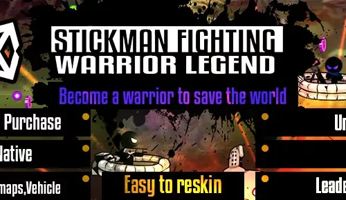 Stickman Shooting- Dead Or Alive SellUnitySourceCode