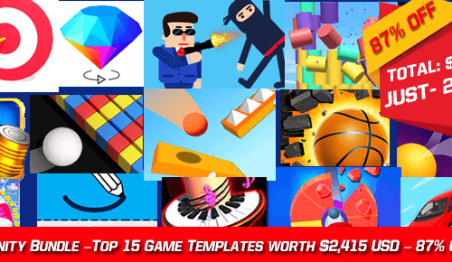 Nimmi Developer’s MEGA Unity Bundle –Top 15 Game SellUnitySourceCode