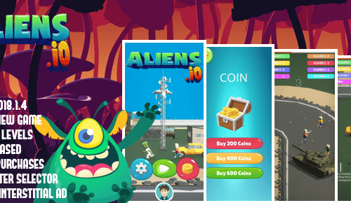  Ultimate Aliens.io – Trending IO Battle Game 2025 – 2025 Complete Unity Projects – SellUnitySourceCode.com |