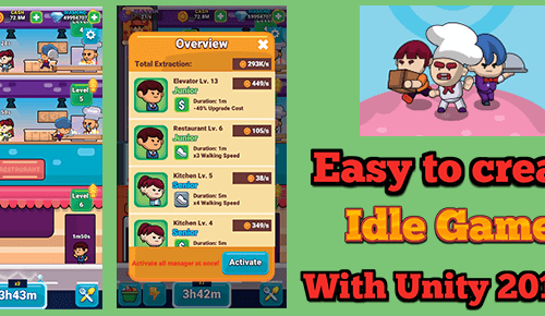 Idle Restaurant Game SellUnitySourceCode