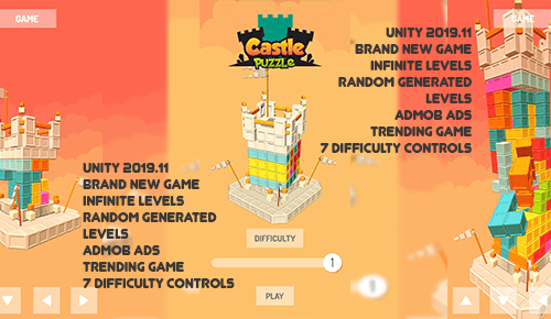 Castle Puzzle || Trending Casual Puzzle Game SellUnitySourceCode
