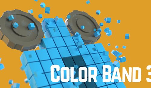 🎨 Color Band 3D – Addictive Cube Destruction Game | SellUnitySourceCode.com
