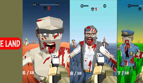 Zombie Land Game SellUnitySourceCode