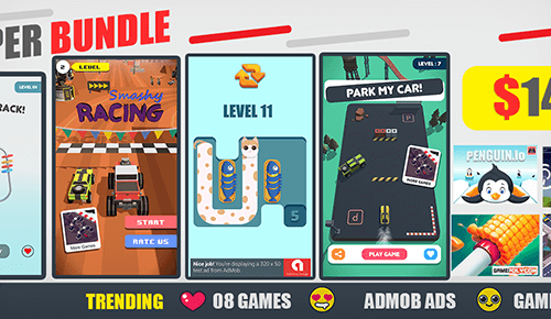 GamePolygon Latest Release Bundle: 8 Super Game SellUnitySourceCode