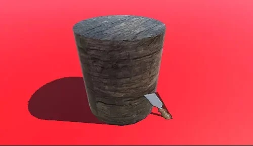 Wood Cutting and Painting Hyper Casual Game SellUnitySourceCode