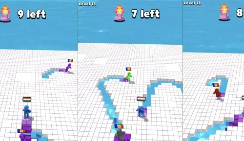 Fall Rush.io Hyper Casual Game SellUnitySourceCode