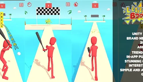 Letter Boom | Brand New Hypercasual Game | SellUnitySourceCode