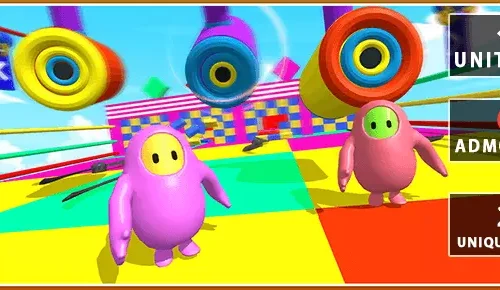 🏃Knockout Stumble Run Royale Fall Games SellUnitySourceCode