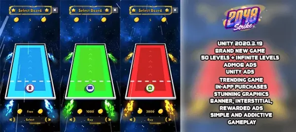 2048 Strike | Brand New Hypercasual Puzzle Game | - Image 9