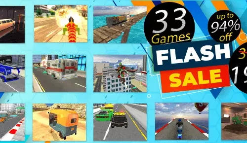 Zoobs Team March Bundle: 33 Unity 3D Games Worth $ SellUnitySourceCode