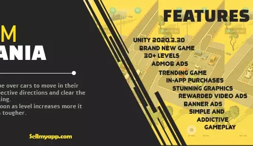 Jam Mania – Hypercasual Puzzle Game SellUnitySourceCode