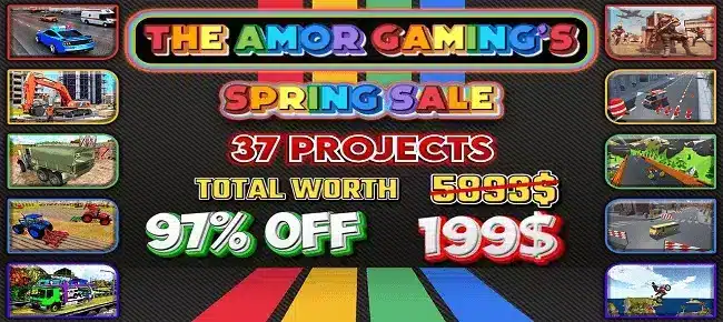 The Armor Gaming’s New Season Spring Sale: 37 SellUnitySourceCode