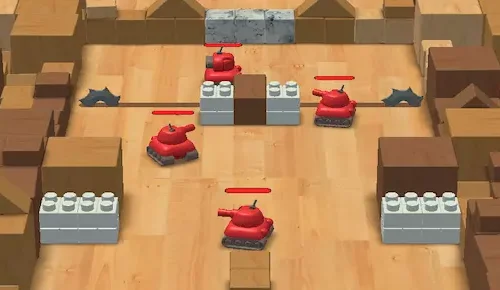 Toy Battle Tanks SellUnitySourceCode