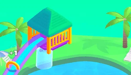  New Aquapark Slide 3D – Waterpark Racing Unity Template  – SellUnitySourceCode.com