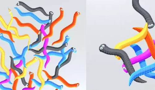 Tangle Snakes Puzzle SellUnitySourceCode