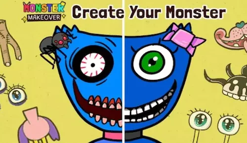Monster Makeover: Mix Monsters SellUnitySourceCode 
