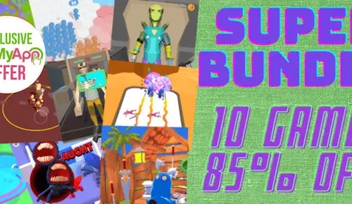 Summer Super SALE Bundle: 10 Top Trending Games FO SellUnitySourceCode