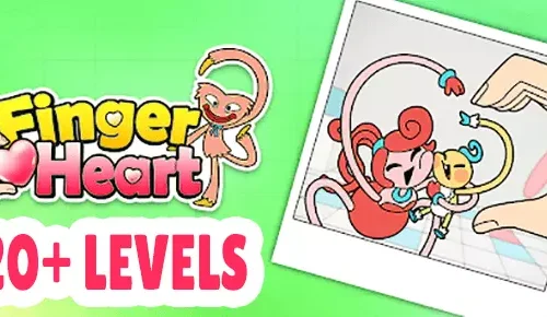 Finger Heart: Monster Refill -120+ Levels – Puzzle SellUnitySourceCode